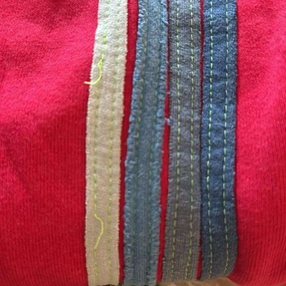 AVIATOR NATION pink with blue stripes XS - Picture 7 of 7